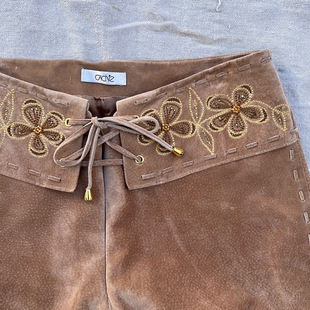 Cache leather pants